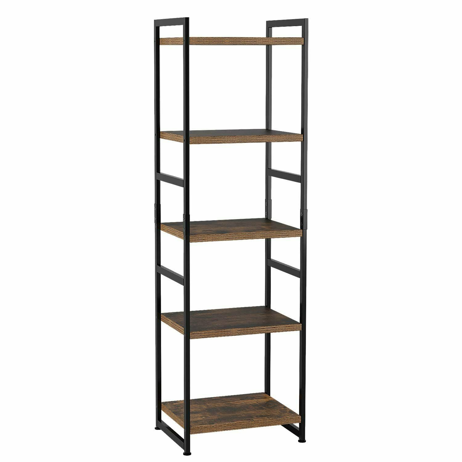 SkandiShop 5 Tier Vintage Shelving Unit